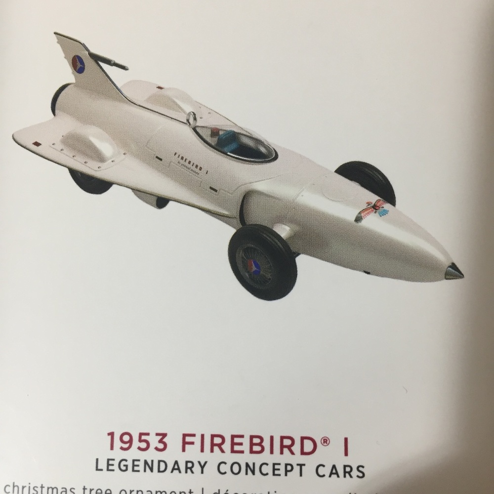 Hallmark 2019 Ornament 1953 Firebird 1 NIB